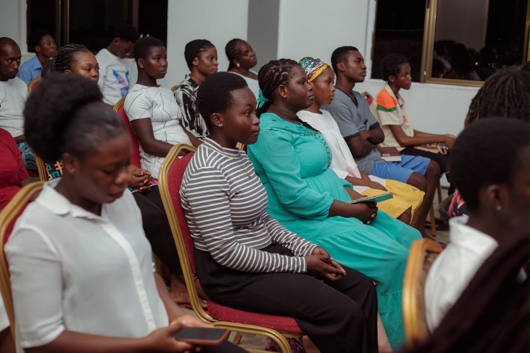 Congregation gathered during a church service